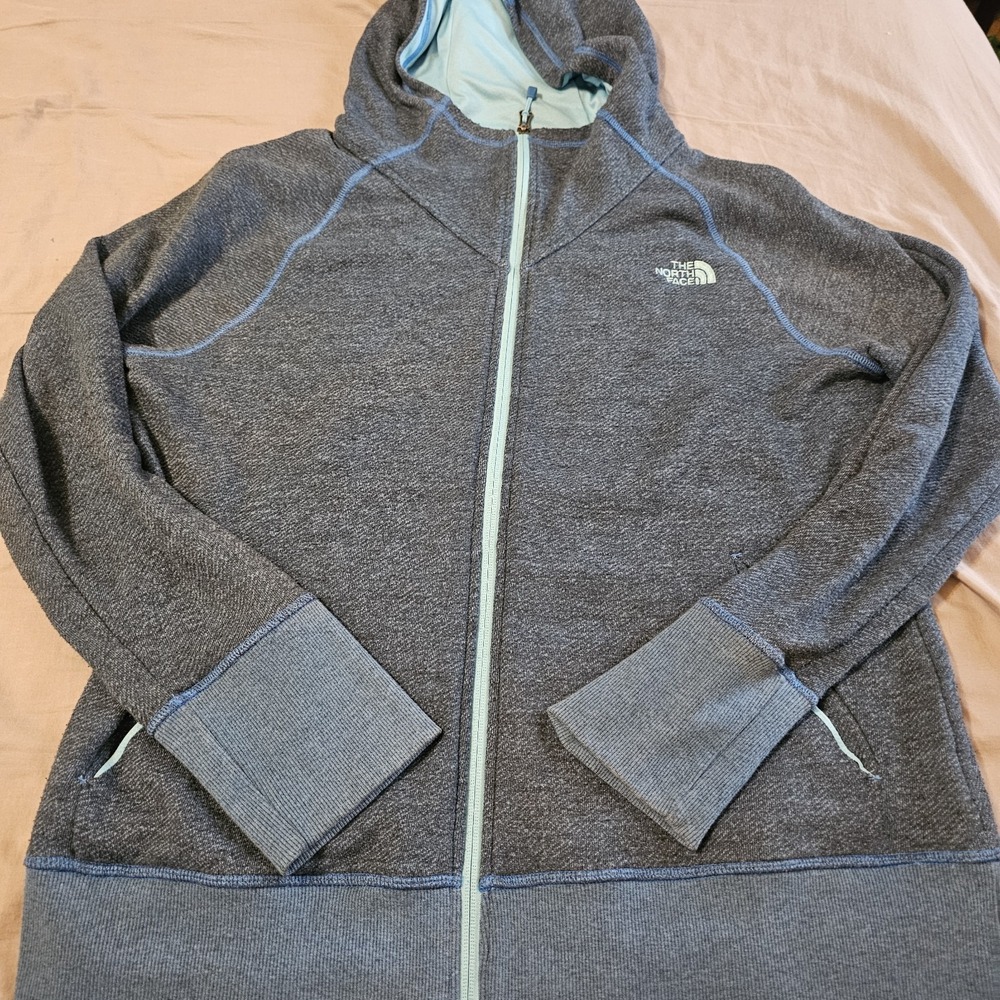 THE NORTH FACE Full Zip Hoodie Sweatshirt Women Size XL